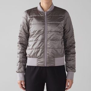Lululemon Non-stop bomber*reversible
